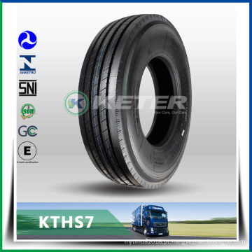 pneu largo 285 / 70R19.5 KTHS7 da parede do pneu do caminhão do diamondback